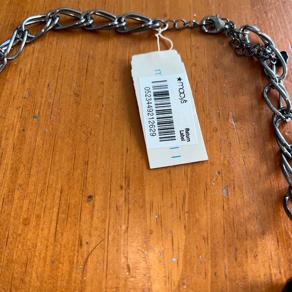 M. Haskell Macys Stone Necklace NWT - Picture 2 of 2